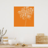 Poster Blossom Pop Orange (Cuisine)