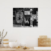 Poster Blossom Restaurant, 103 Bowery, 1935 (Cuisine)