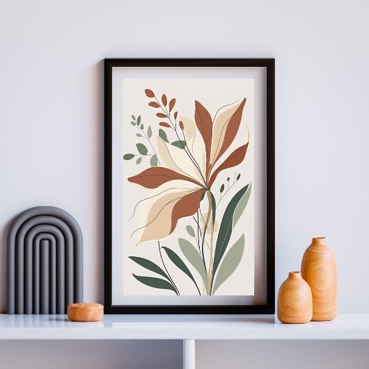 Poster Blossom rustique