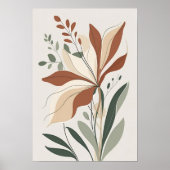 Poster Blossom rustique (Devant)