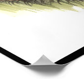 Poster Blossom rustique de cerisier dans l'affiche du pay (Coin)