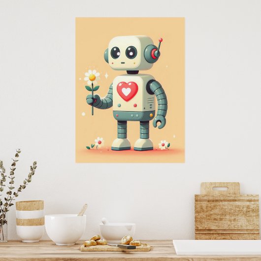 Poster Blossoms & Bots (Cuisine)