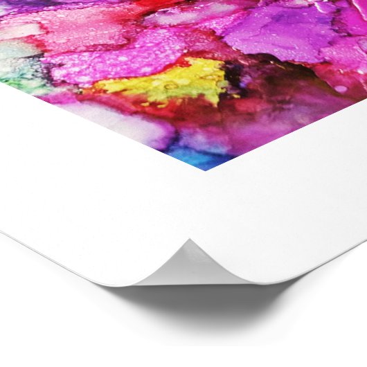 Poster Blossoms magenta (Coin)