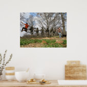 Poster Blount Cultural Park Jumping Statue (Cuisine)