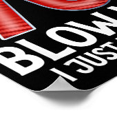 Poster Blow Me I Turned 70 Years Old Funny 70th Birthday  (Coin)