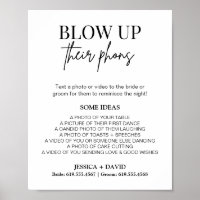 Blow their Phone Sign | Jeu de chasse aux photos M