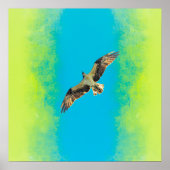 Poster Blue and yellow (Devant)