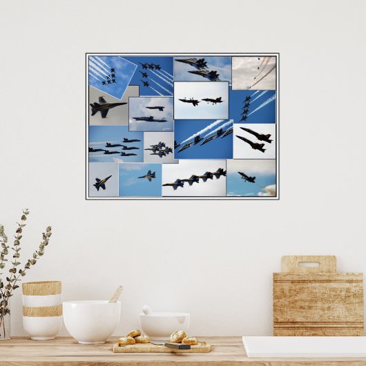 Poster Blue Angels (Cuisine)