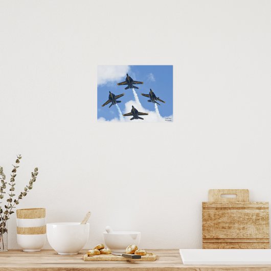 Poster Blue Angels 2023 (Cuisine)