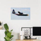 Poster Blue Angels C-130 - Gras Albert (Bureau à domicile)