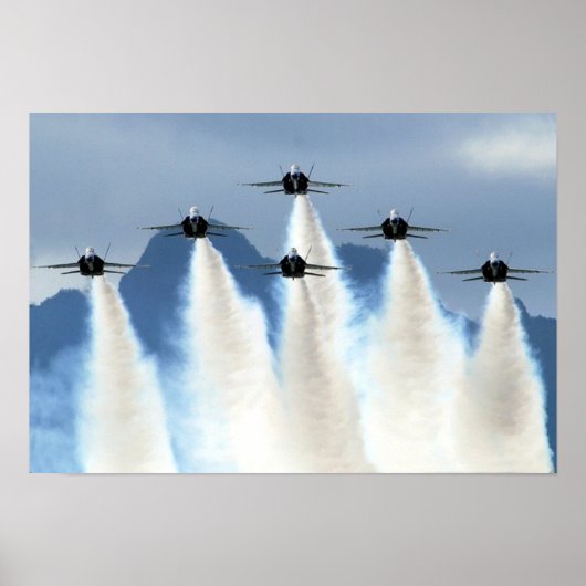 Poster Blue Angels Pensacola Florida Air Show (Devant)