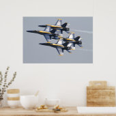 Poster Blue Angels Pensacola Floride (Cuisine)