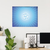 Poster Blue Aum Energy (Bureau à domicile)