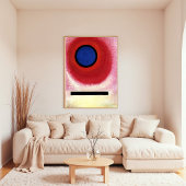 Poster Blue Circle II de Kandinsky, 1925