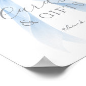 Poster Blue Coquette Bow Cards and gifts Eucalyptus (Coin)