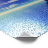 Poster Blue Crystal Mountain (Coin)