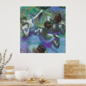 Poster Blue Dancers, c. 1898, Edgar Degas (Cuisine)