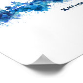 Poster Blue de Katmandou (Coin)