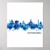 Poster Blue de Katmandou (Devant)