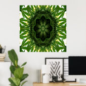 Poster Blue Dream Mandala... (Bureau à domicile)