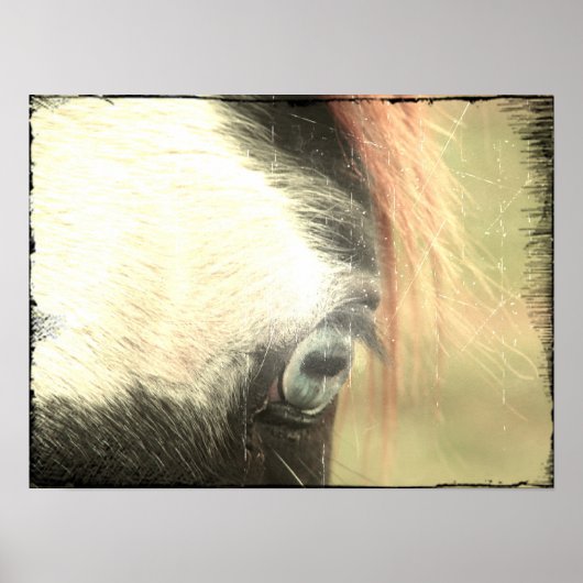 Poster Blue Eye Grunge (Devant)