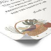 Poster Blue Farmers Market Farm Conseil frais pour bébé (Coin)