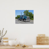 Poster Blue Flattop 379 (Cuisine)