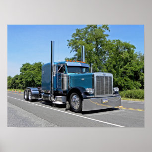 Poster Blue Flattop 379