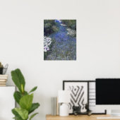 Poster Blue Forest Path Impressionist Oilpaint (Bureau à domicile)