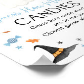 Poster Blue Ghost Halloween Devinez Combien De Jeu (Coin)