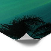 Poster Blue Hawaii Sunset (Coin)