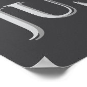 Poster BLUE Hydrangea (Coin)