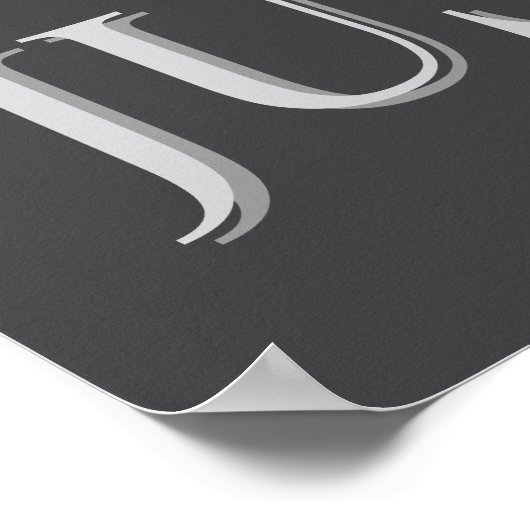 Poster BLUE Hydrangea (Coin)