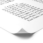 Poster Blue Hydrangea Blush Rose 15 tables CADRE (Coin)