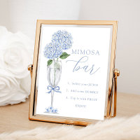 Blue Hydrangea, Silver Mimosa Bar Douche