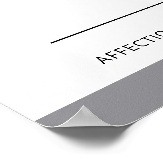 Poster Blue Italian Greyhound mignon chien avec texte per (Coin)