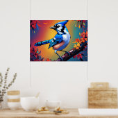 Poster Blue Jay (Cuisine)