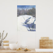 Poster Blue Jays in Winter par Abbott Handerson Thayer (Cuisine)