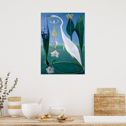 Poster Blue Jays in Winter par Abbott Handerson Thayer (Cuisine)