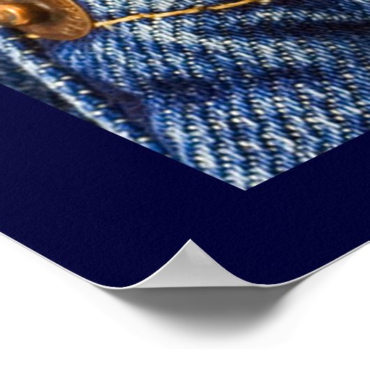 Poster Blue Jeans (Coin)