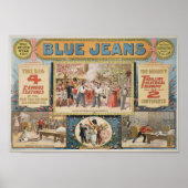 Poster Blue Jeans, par Joseph Arthur (Devant)