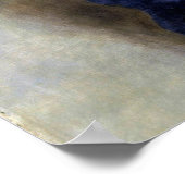 Poster Blue Lady Parisienne Renoir Impressionniste Peintu (Coin)