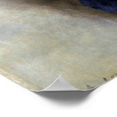 Poster Blue Lady Parisienne Renoir Impressionniste Peintu (Coin)