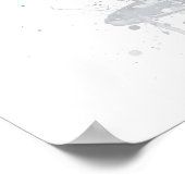 Poster Blue Lagoon ‘Coupe’ Cocktail (Coin)