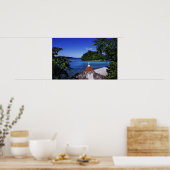 Poster Blue Lagoon, Port Antonio, Jamaïque (Cuisine)