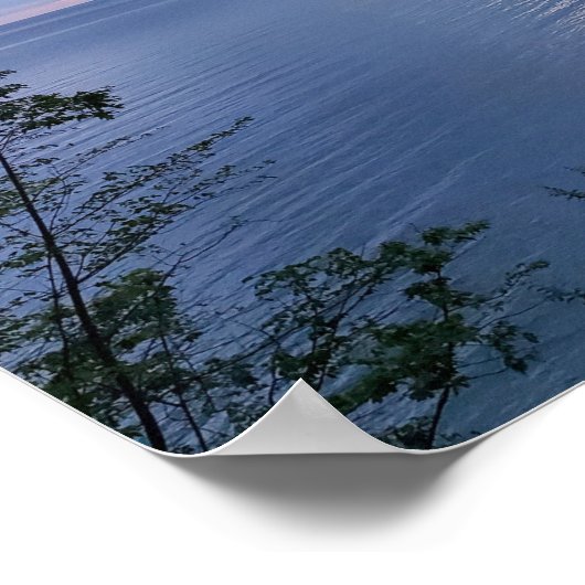 Poster Blue Lake (Coin)