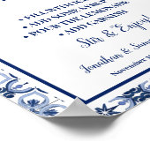 Poster Blue Lemons Mediterranean Lemonade Bar  (Coin)