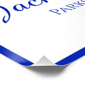 Poster Blue Leopard Graduation Edition (Coin)