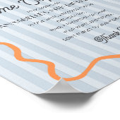 Poster Blue Little Cutie Citrus Birthday Time Capsule (Coin)