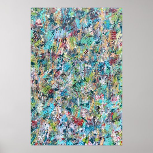 Poster Blue Meadow 24 x 36 (Devant)
